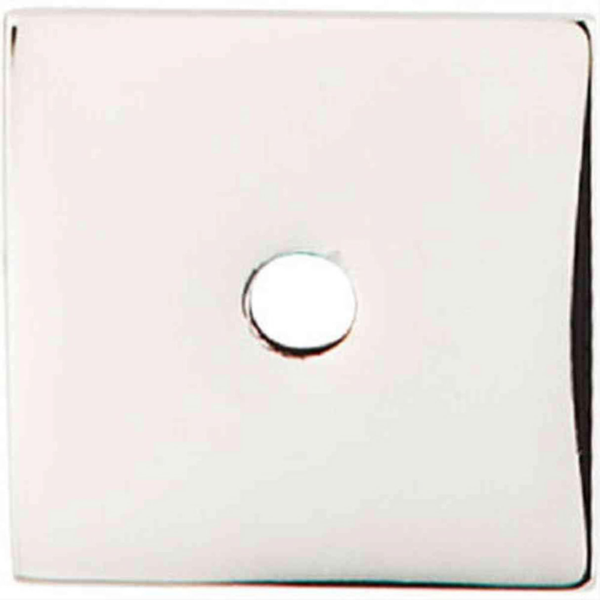 Top Knobs TK94PN TK94 Square Backplate 1" Polished Nickel