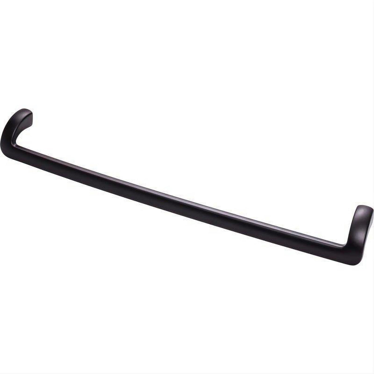 Top Knobs TK955BLK TK955 Kentfield 12" Center to Center Bar Pull Flat Black