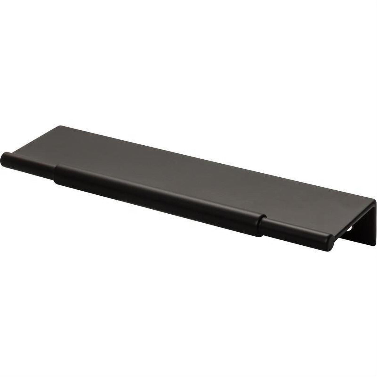 Top Knobs TK972BLK TK972 Crestview 5" Center to Center Finger Pull Flat Black