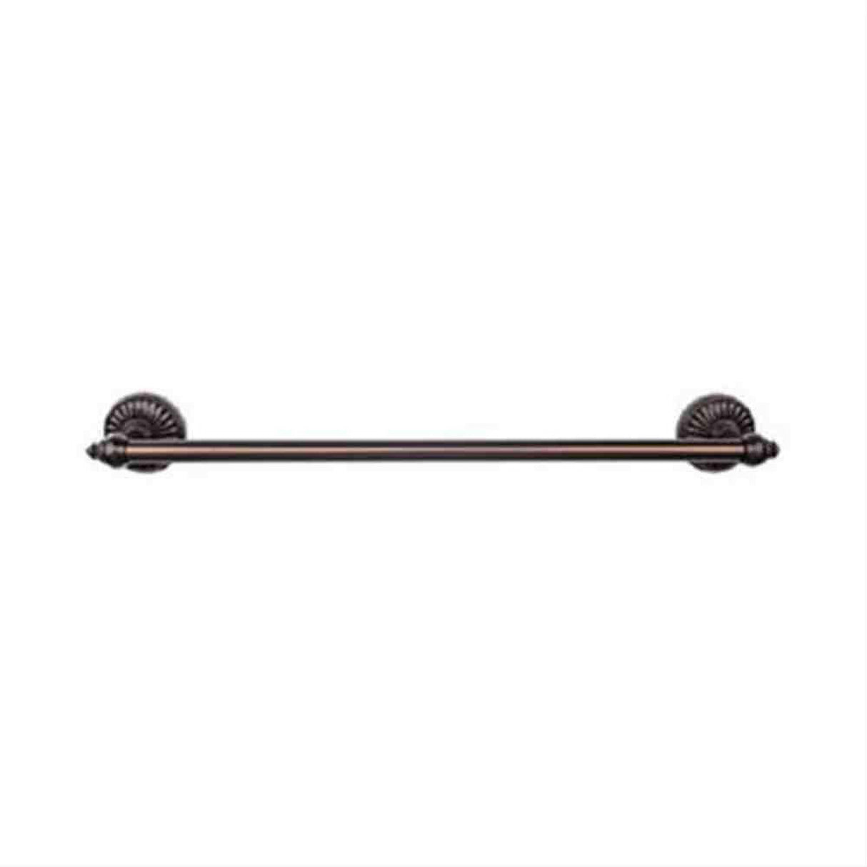 Top Knobs TUSC10ORB TUSC10 Tuscany Bath Towel Bar 30" Single Oil Rubbed Bronze