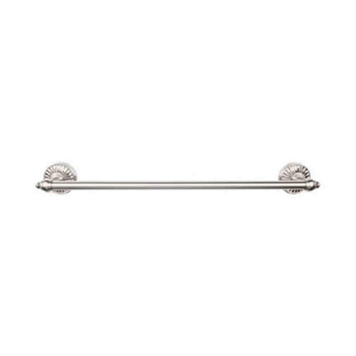 Top Knobs TUSC6BSN TUSC6 Tuscany Bath Towel Bar 18" Single Brushed Satin Nickel