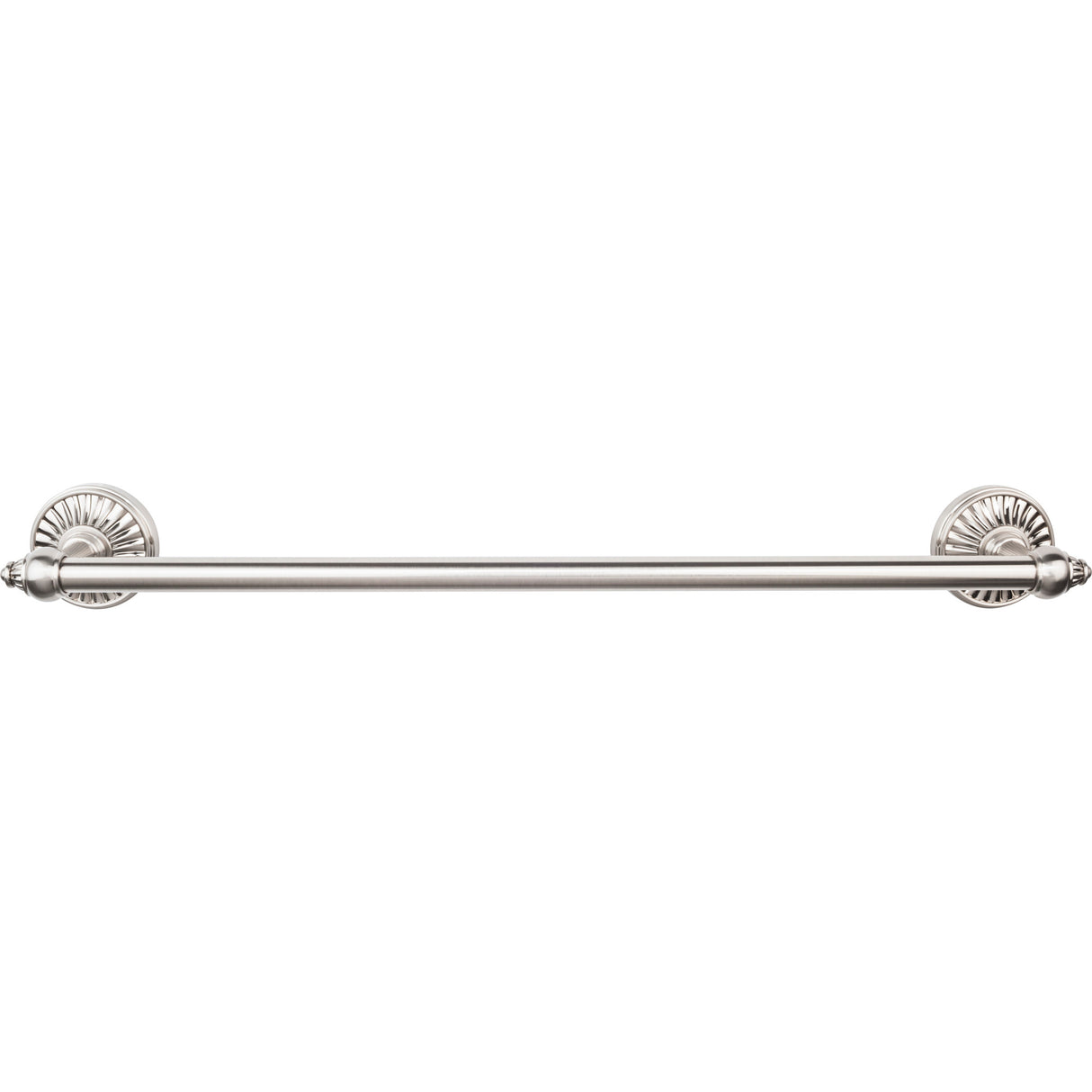 Top Knobs TUSC8BSN TOP BATH (R) Tuscany Bath Single 26 1/2" Wall Mounted Towel Bar Brushed Satin Nickel