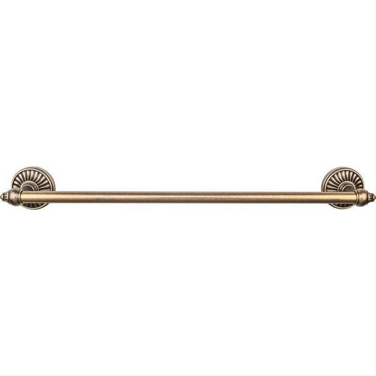 Top Knobs TUSC8GBZ TUSC8 Tuscany Bath Towel Bar 24 Inch Single German Bronze