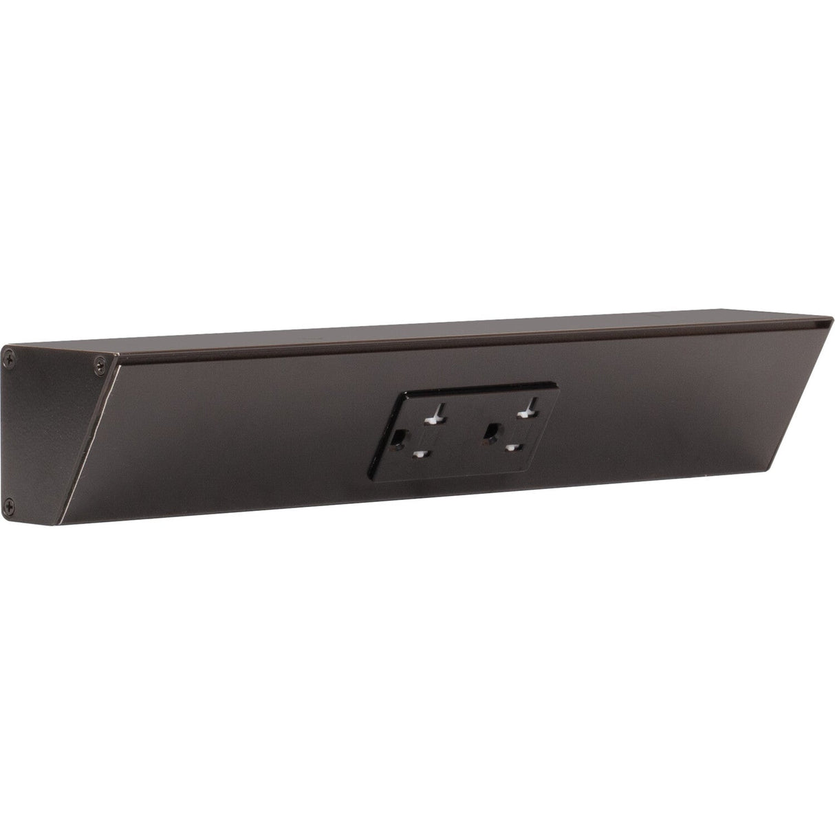 Task Lighting TR12-1BD-P-BK black angle power strip