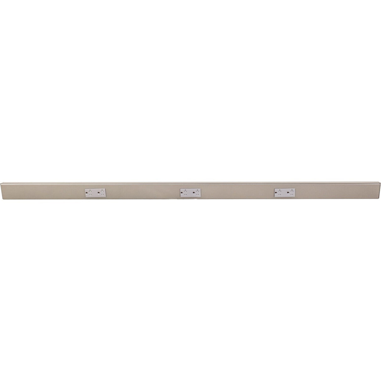 Task Lighting TR48-3GD-P-SN 48" Satin Nickel TR Angle Power Strips