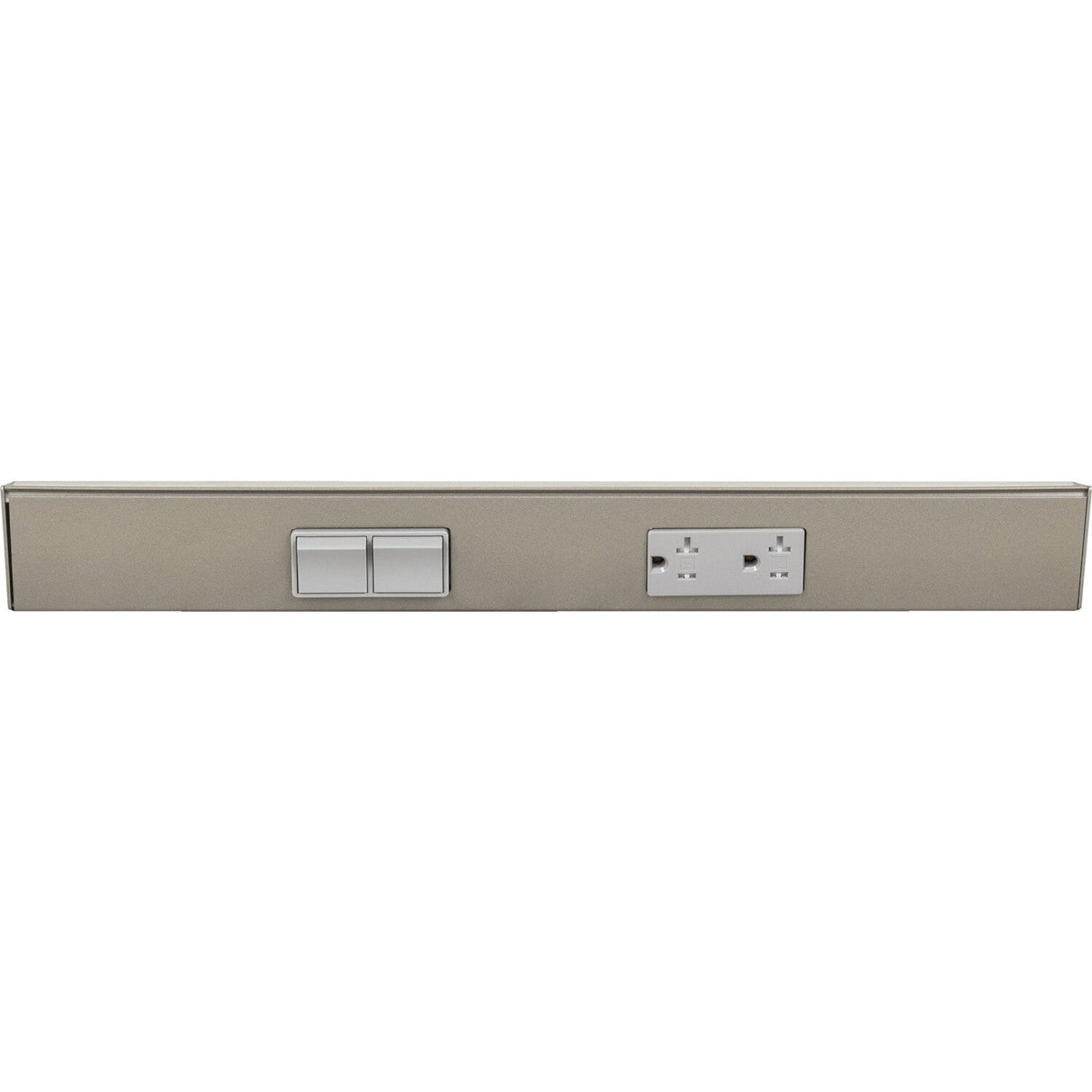 Task Lighting TRS18-2G-SN-LS angle power strip