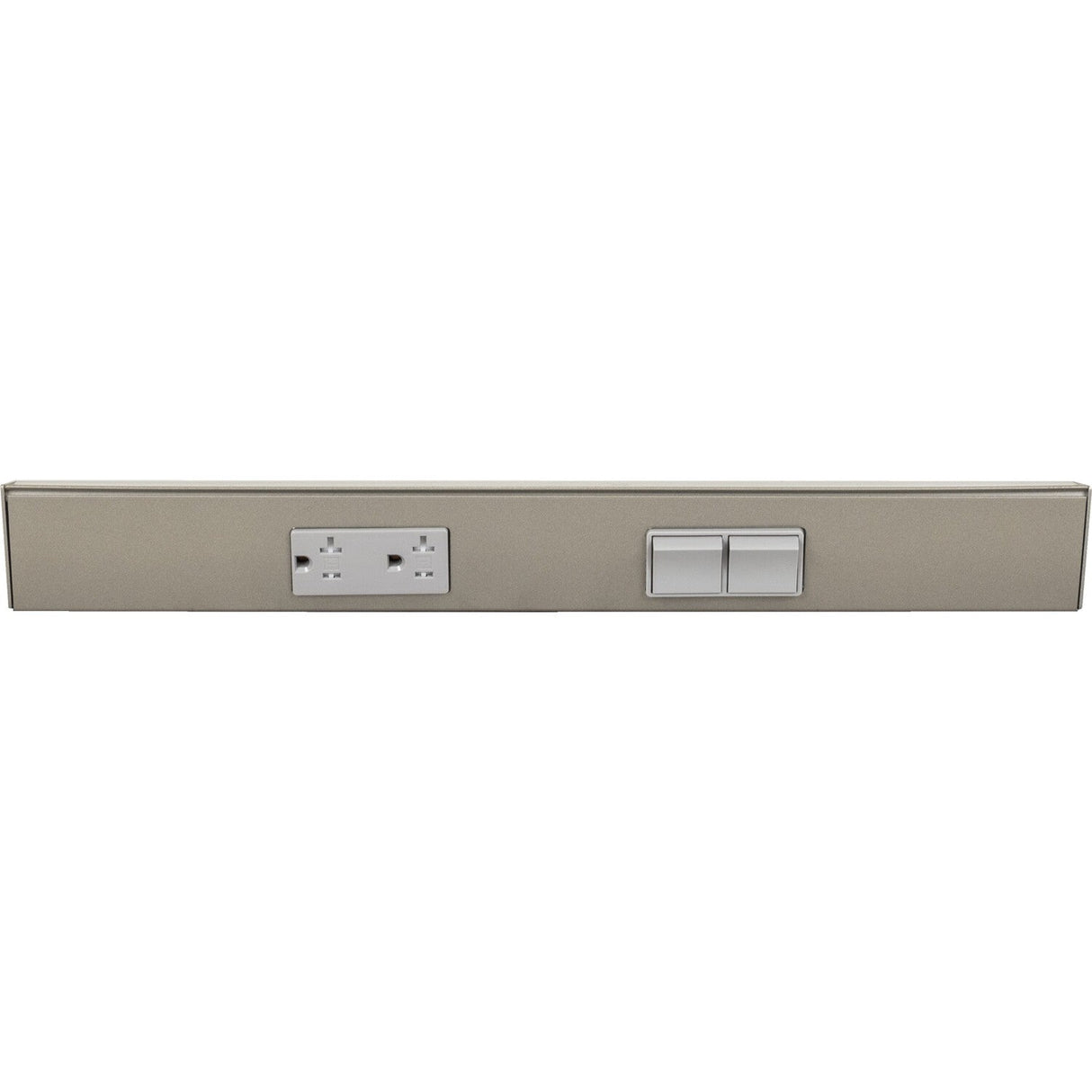 Task Lighting TRS18-2G-SN-RS angle power strip
