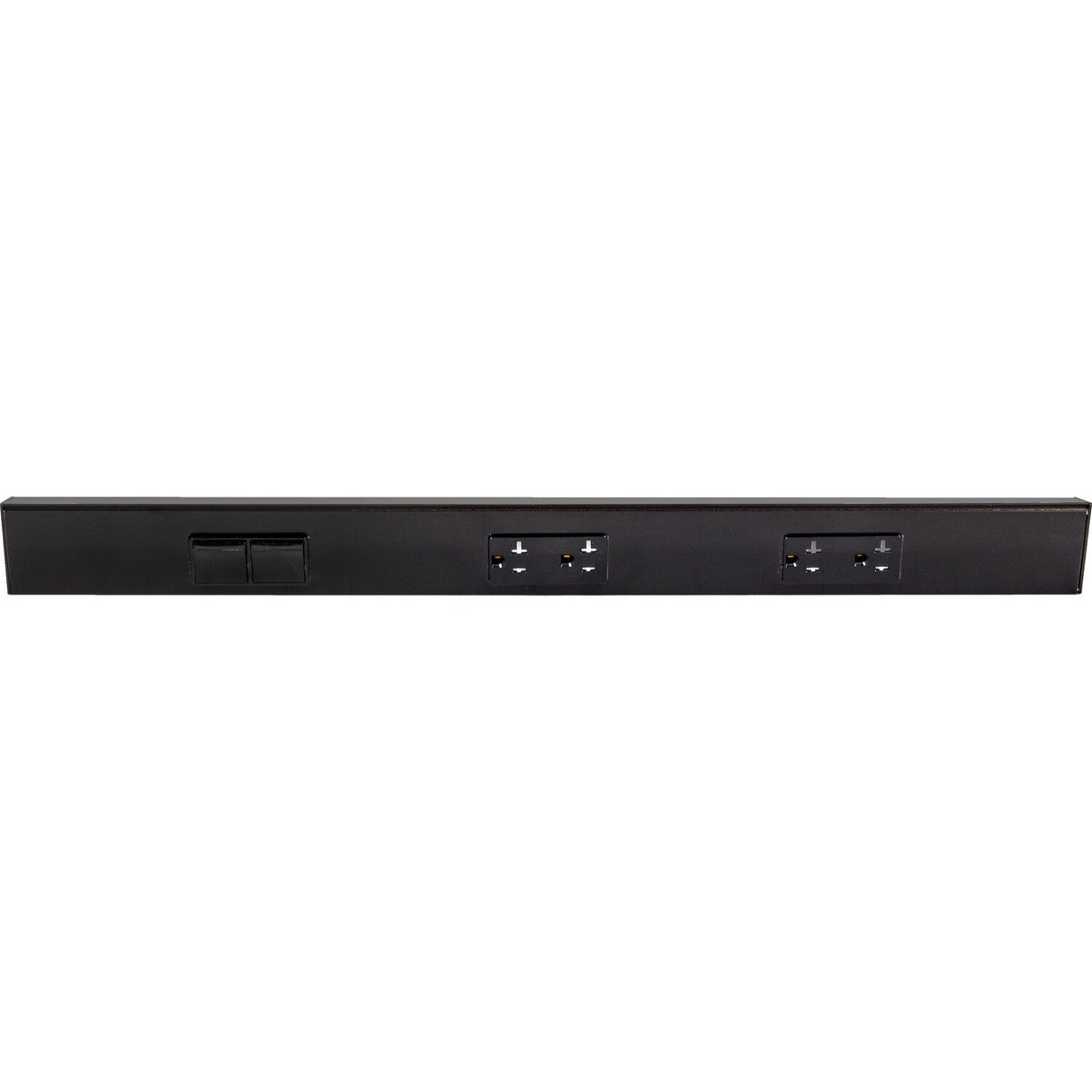 Task Lighting TRS24-3B-BK-LS angle power strip