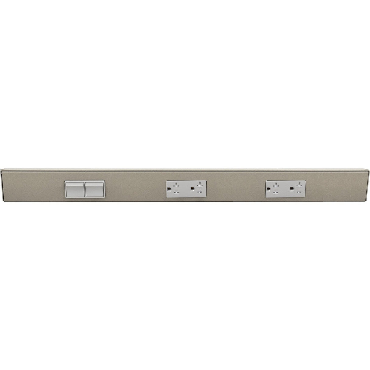 Task Lighting TRS24-3G-SN-LS angle power strip
