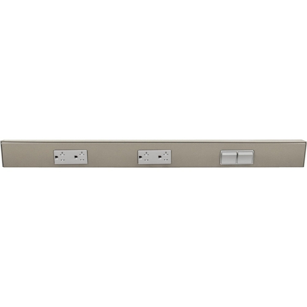 Task Lighting TRS24-3G-SN-RS angle power strip