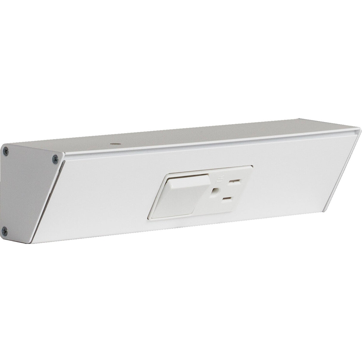 Task Lighting TRS9-1W-WT white angle power strip