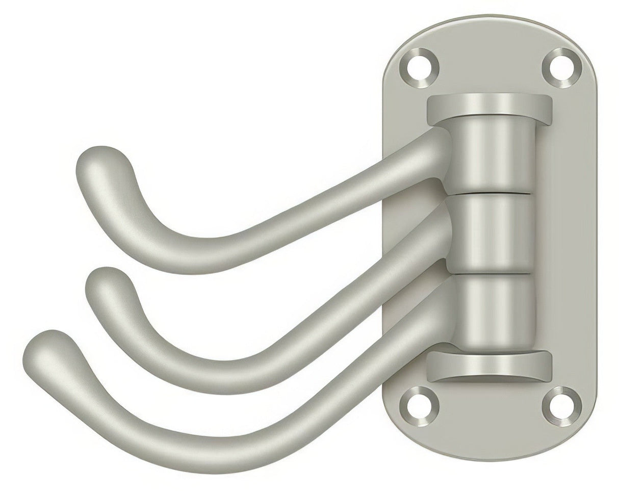 Deltana TSH40U15 satin nickel swivel hook