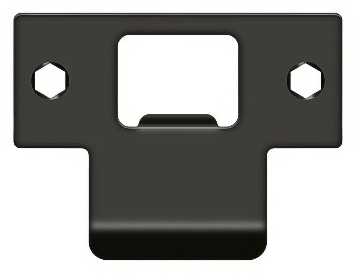 Deltana TSPE200U10B oil rubbed bronze t strike plate