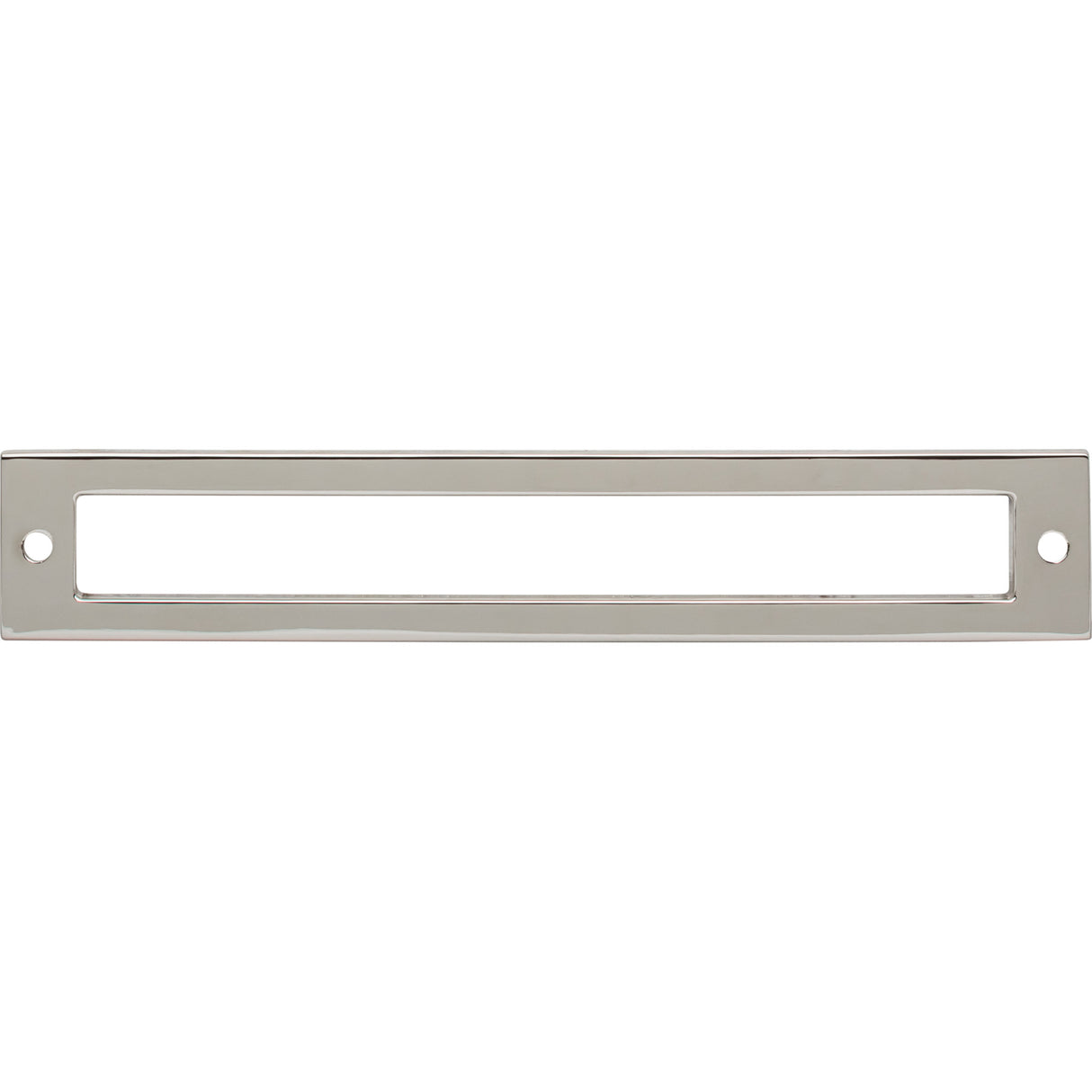 Top Knobs TK926PN Hollin 6 5/16" Center to Center Pull Backplate Polished Nickel