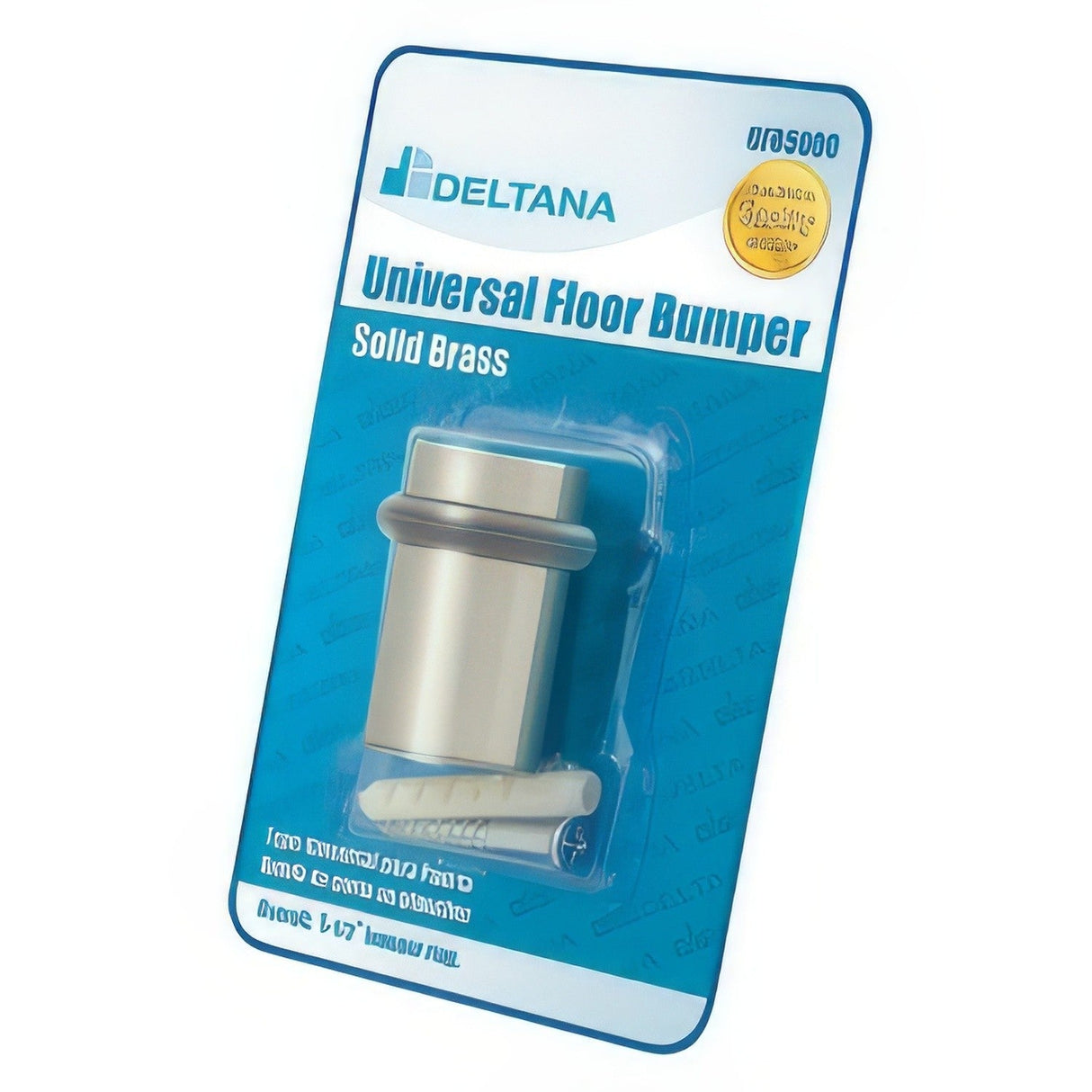 Deltana UFB5000BP15 satin nickel / blister pack floor stop