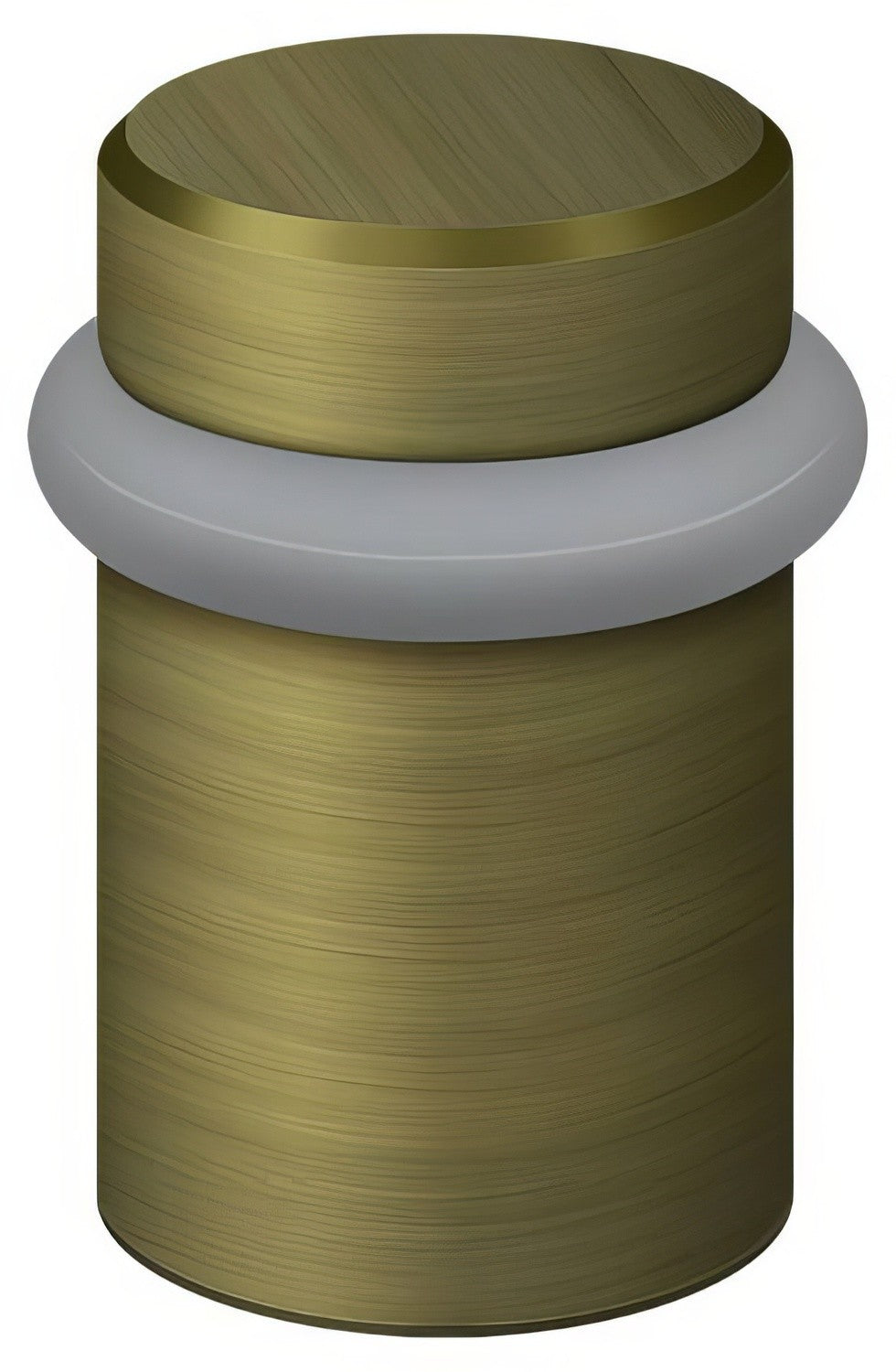 Deltana UFB5000U5 floor stop in satin nickel, additional view