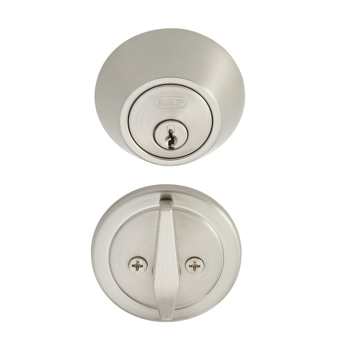 Better Home Products UL10626DC satin nickel single cylinder deadbolt