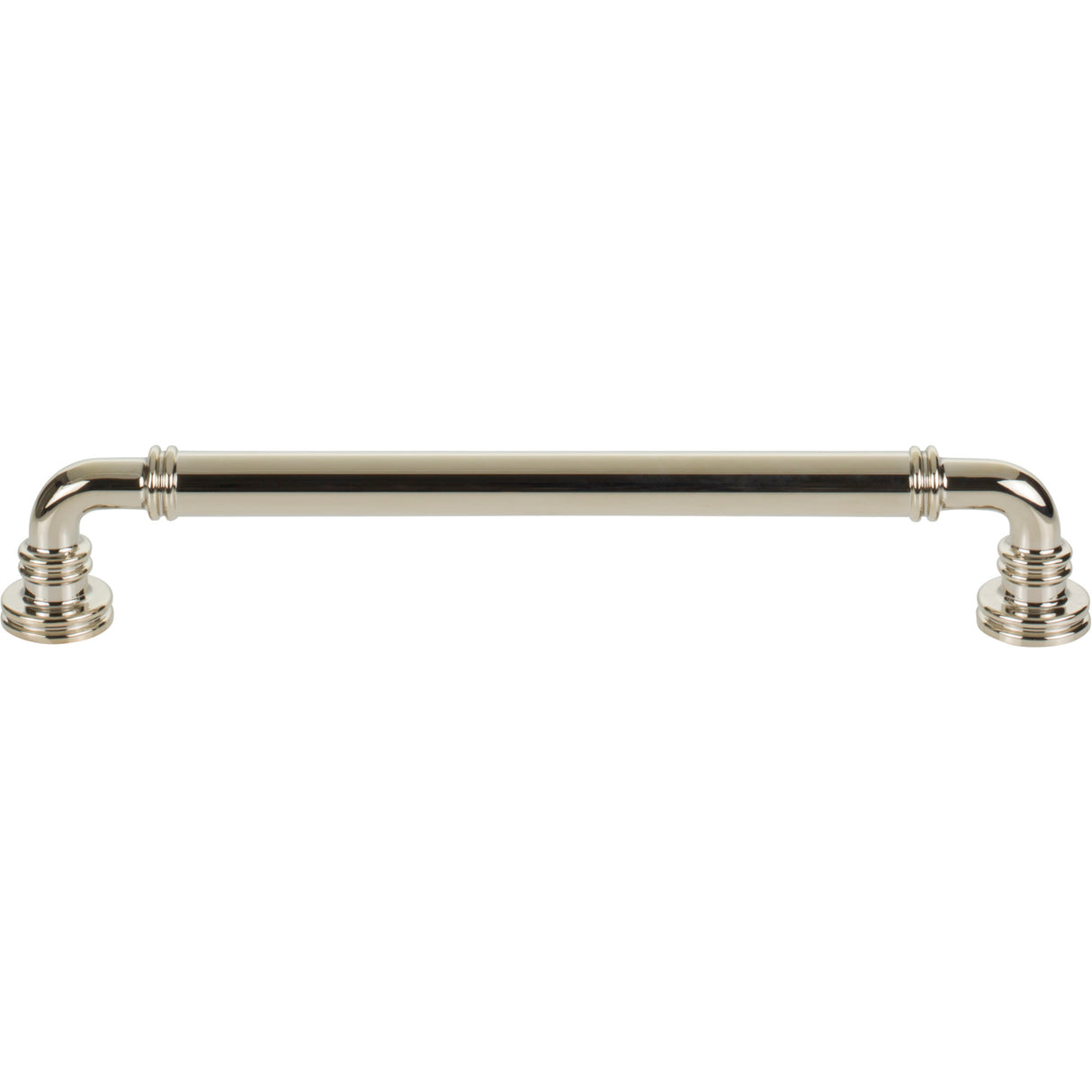 Top Knobs TK3144PN Cranford 7 9/16" Center to Center Bar Pull Polished Nickel