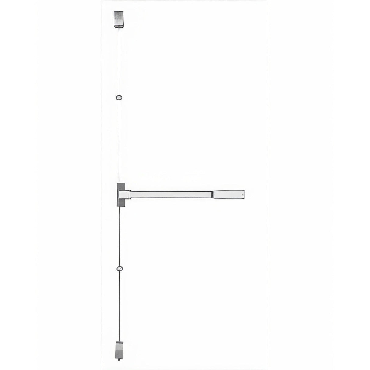 Copper Creek V9560-AL-36 aluminum rod exit device
