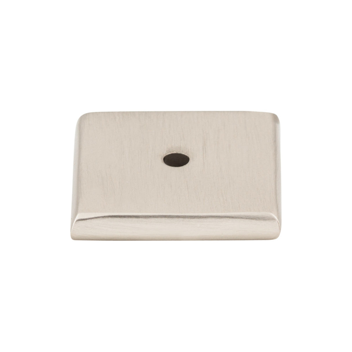 Top Knobs M2020 Aspen II Square Knob Backplate Brushed Satin Nickel