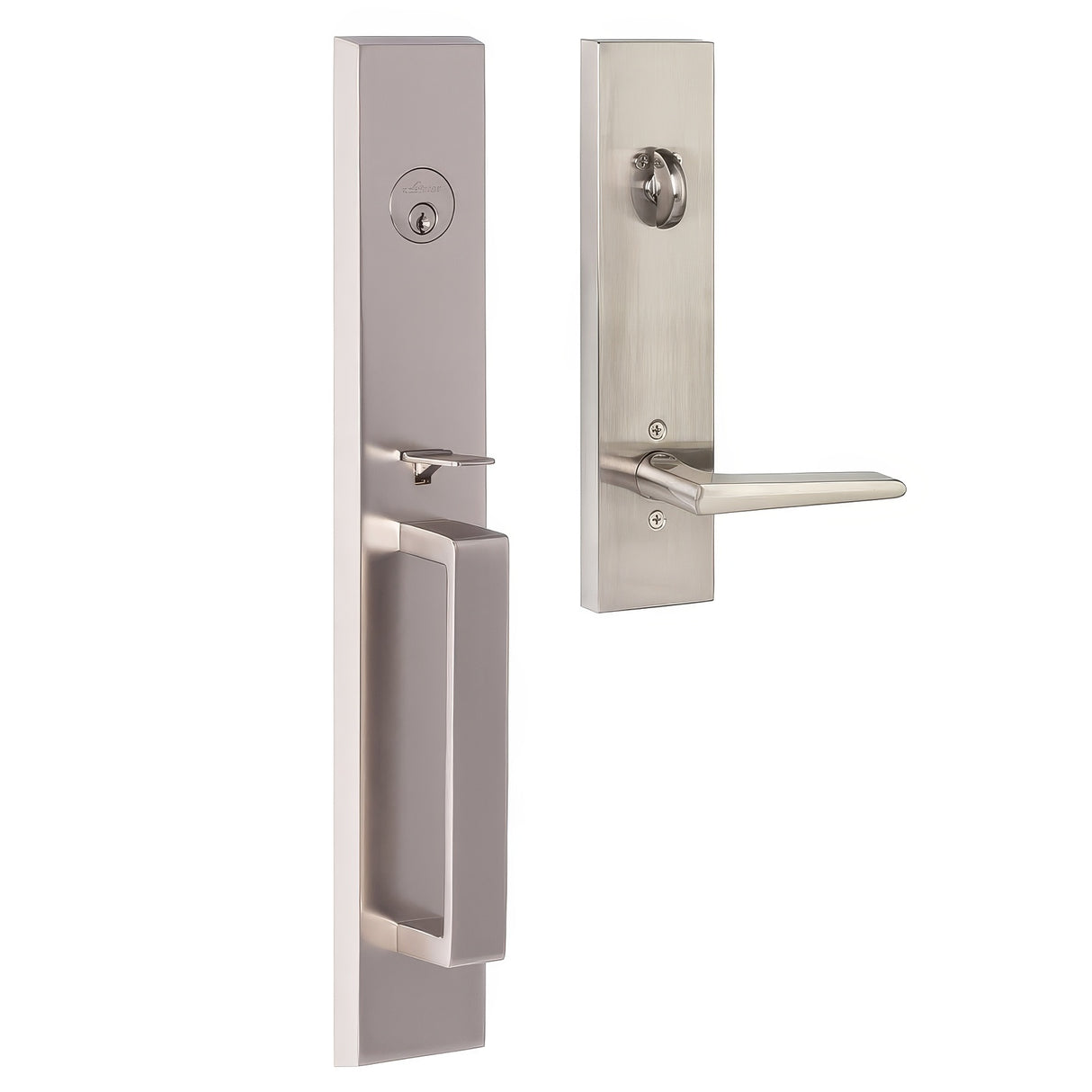 Sure-Loc VL507-BS 15 satin nickel single cylinder handleset with trim