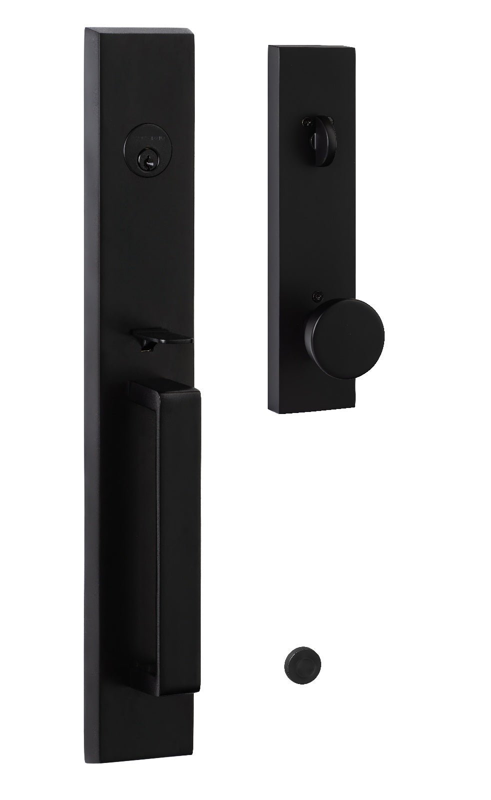 Sure-Loc VL507-ZT FBL flat black single cylinder handleset with trim