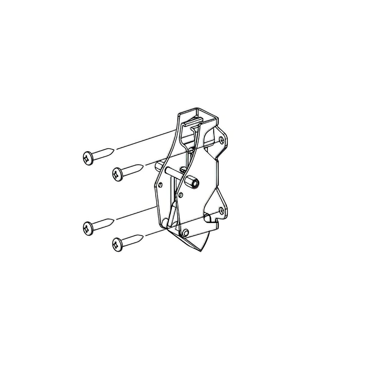 Von Duprin 050472 Bottom Latch Kit Less Cover for 8827 Series Exit Device