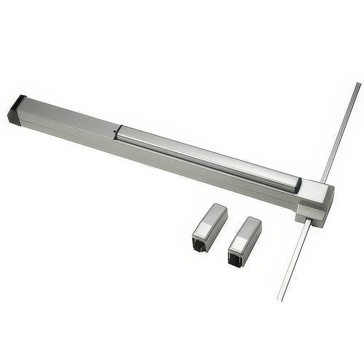 Von Duprin 2227EO6893 2227EO6 3ft. Surface Mounted Vertical Rod Exit Device Lacquer Sprayed Aluminum