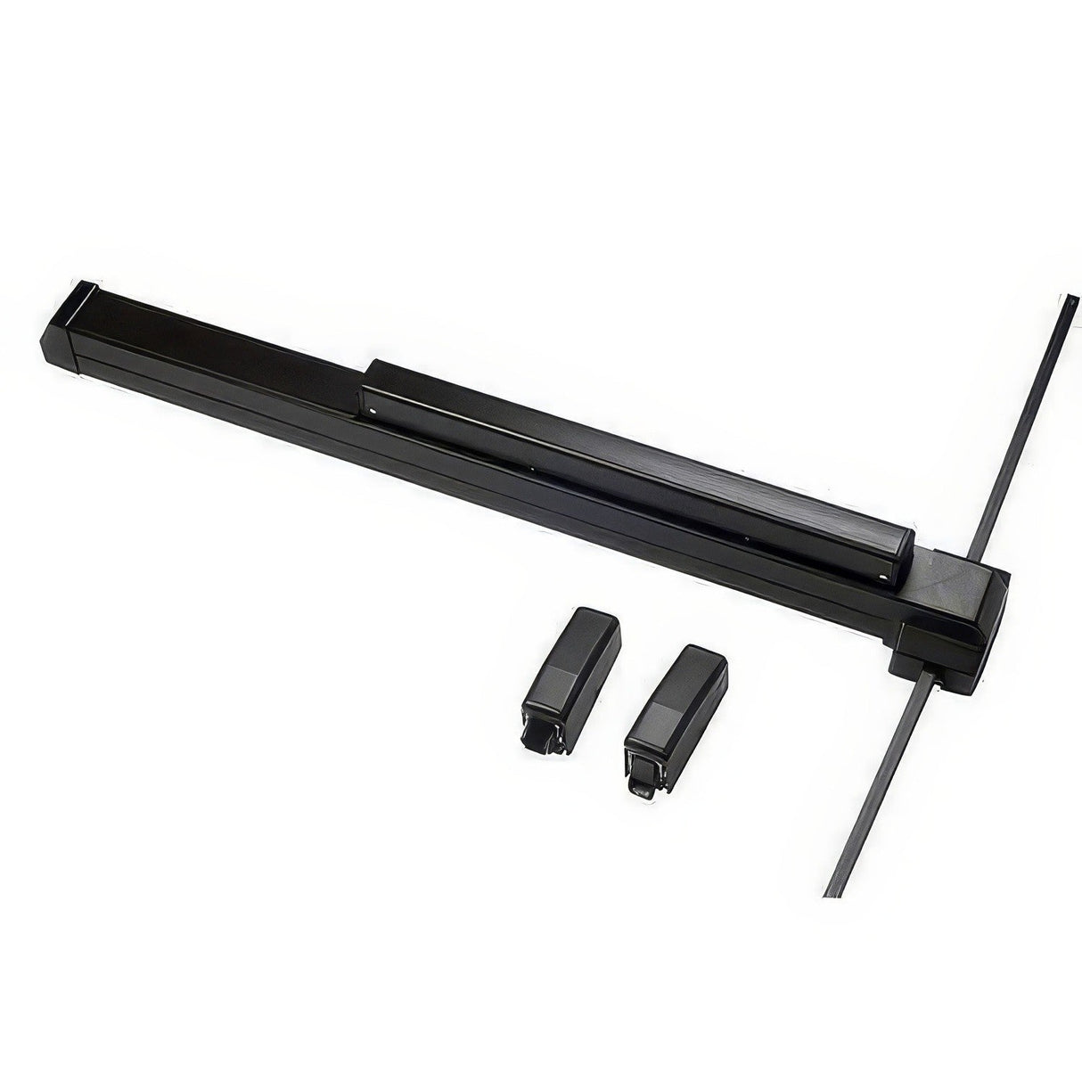 Von Duprin 2227EO6953 2227EO6 3ft. Surface Mounted Vertical Rod Exit Device Sprayed Duranodic