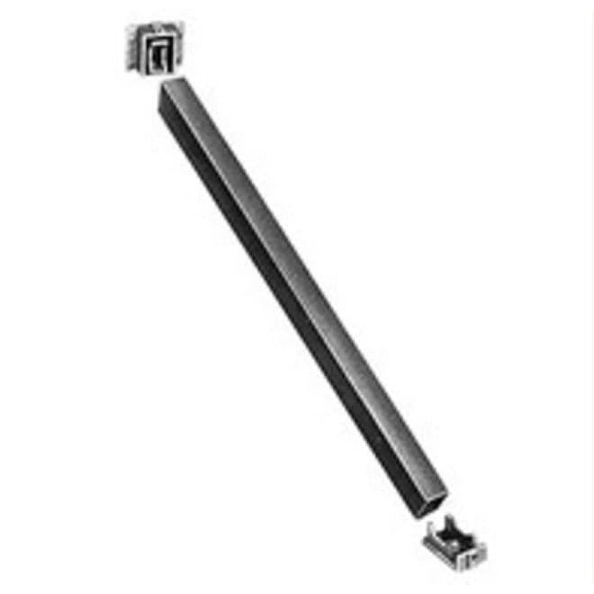 Von Duprin 4754SP3137 7' Removable Steel Mullion for Double Door Installation Sprayed Duranodic