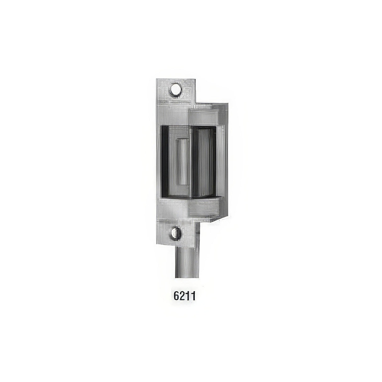 Von Duprin 6211WF32 6211WF 4.875" Electric Strike for Cylindrical and Mortise Lock Exit Device Polished Stainless Steel