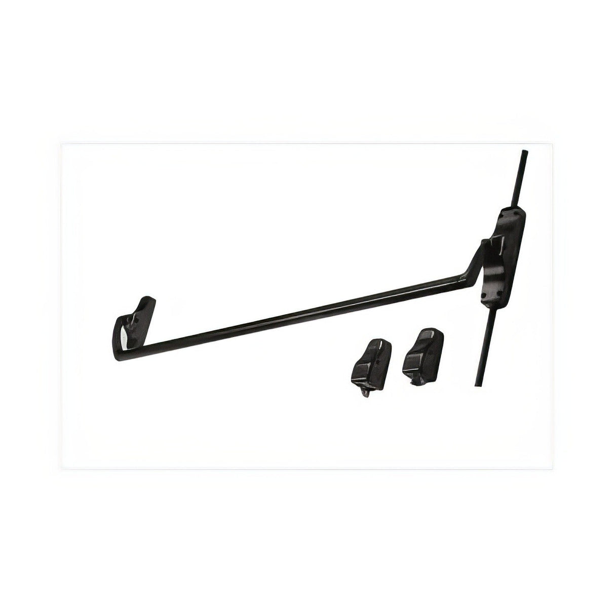 Von Duprin 8827EOF10B3LHR 8827EOF Surface Mounted Fire Rated Vertical Rod Exit Device Oil Rubbed Bronze