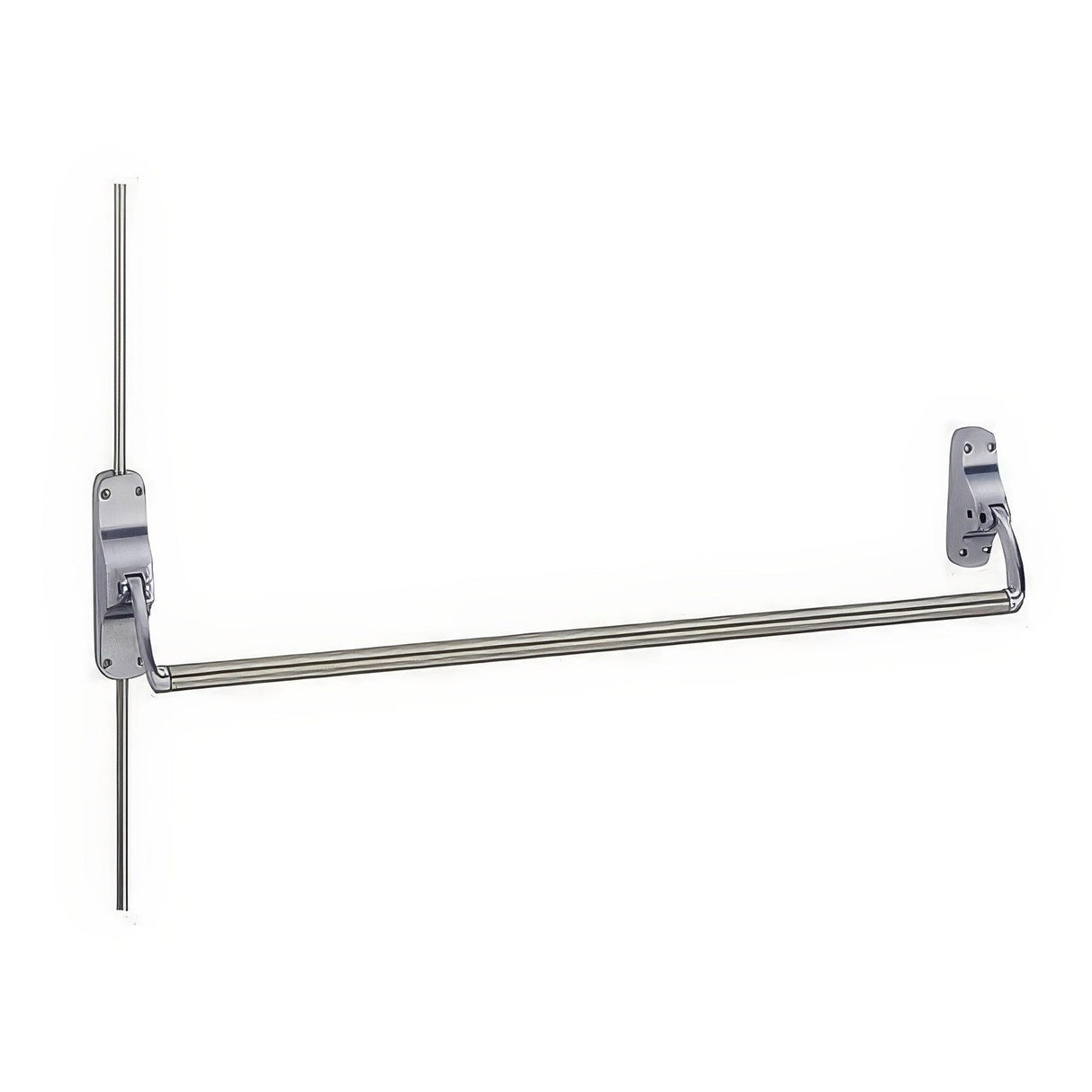 Von Duprin 8827EOF26D3LHR 8827EOF Surface Mounted Fire Rated Vertical Rod Exit Device Satin Chrome