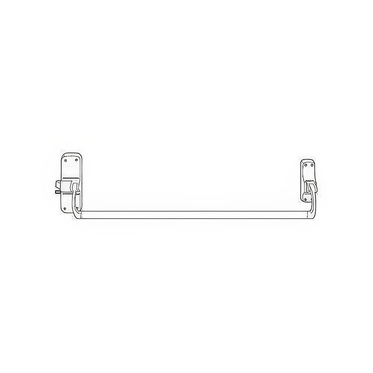 Von Duprin 88EO33 88EO Rim Exit Device Polished Brass