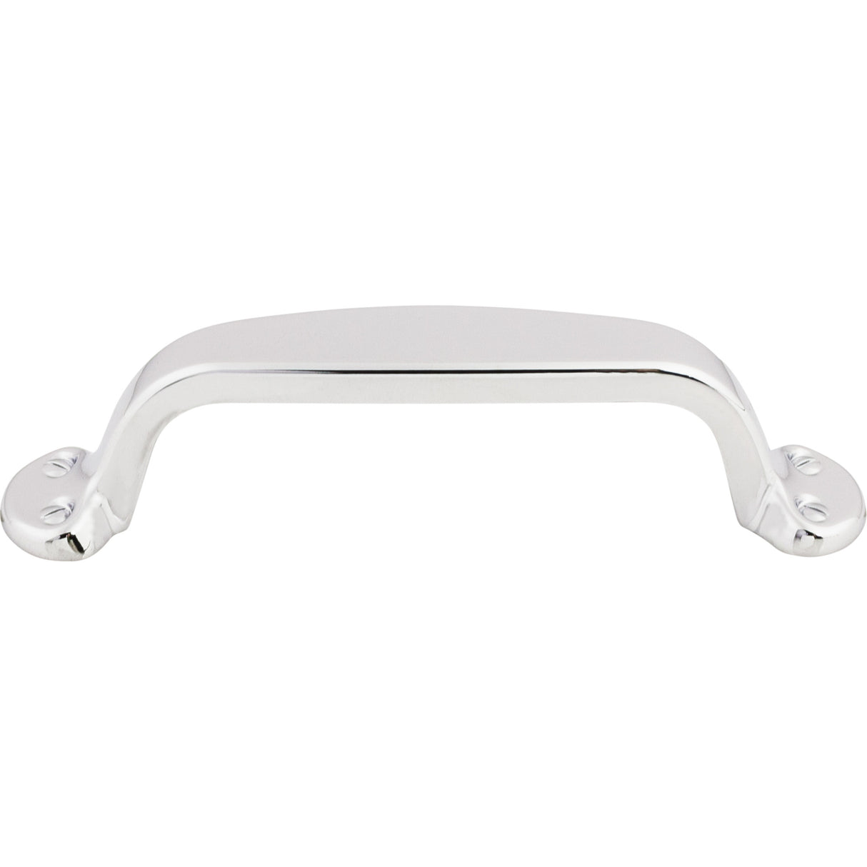 Top Knobs M531 Trunk 3 3/4" Center to Center Bar Pull Polished Chrome