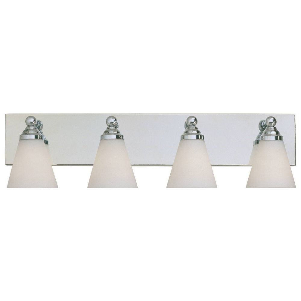 Designers Fountain 6494-CH chrome vanity light