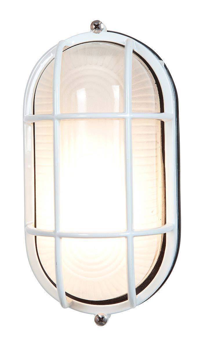 Access Lighting 20292-WH/FST white / frosted outdoor wall sconce