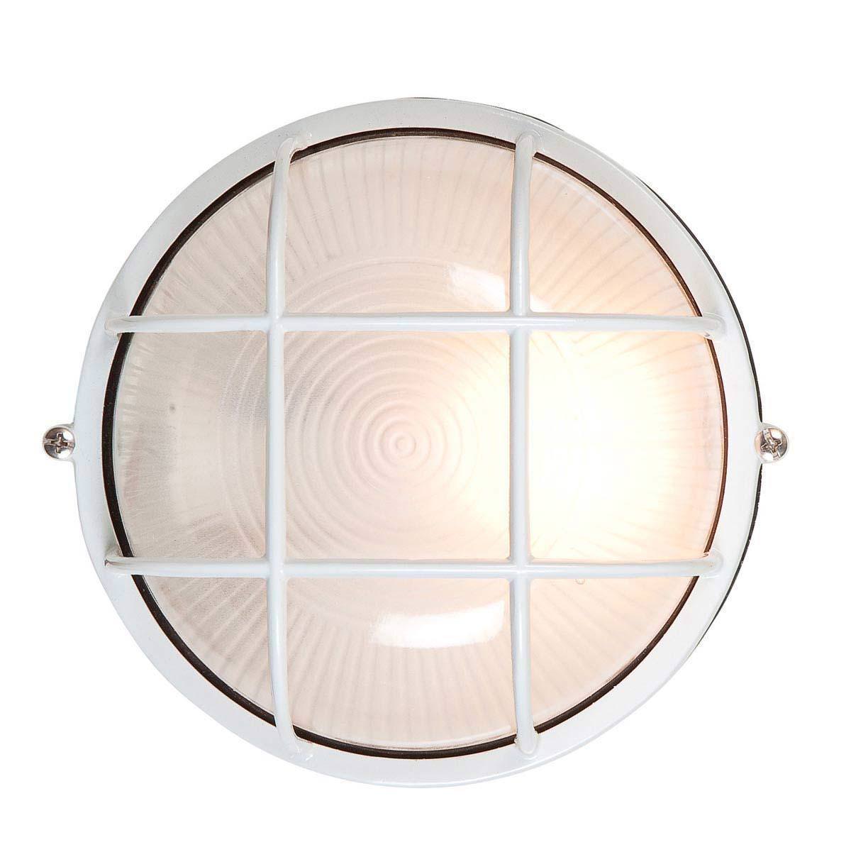 Access Lighting 20296-WH/FST white / frosted outdoor wall sconce