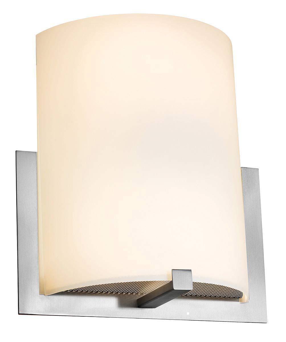 Access Lighting 20445-BS/OPL brushed steel / opal wall washer