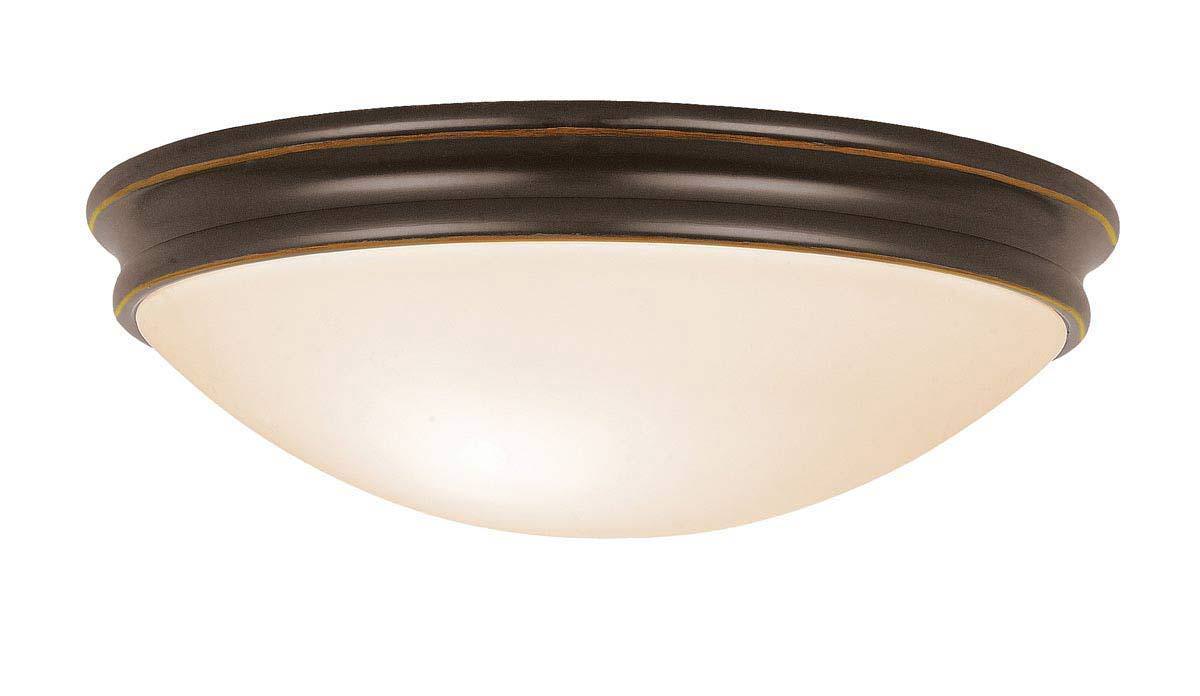 Access Lighting 20724-ORB/OPL oil rubbed bronze / opal flushmount light