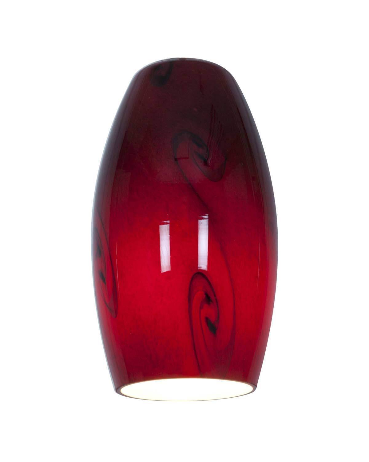 Access Lighting Inari Silk glass shade in satin stainless, additional view