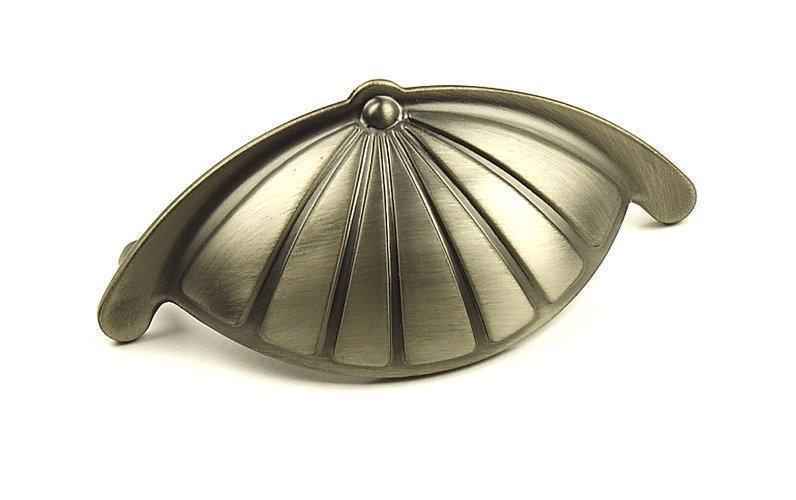 Century Hardware 25463-APH aged pewter hand polished cup pull