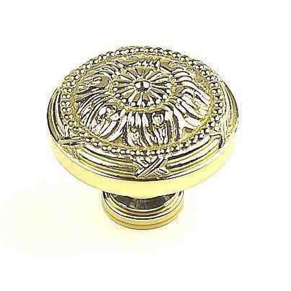 Century Hardware 18018-3 polished brass cabinet knob