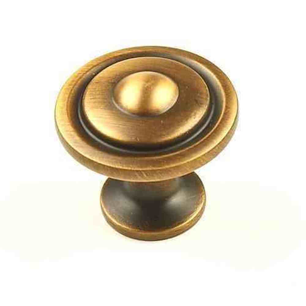 Century Hardware 21416-ACH brushed antique copper cabinet knob