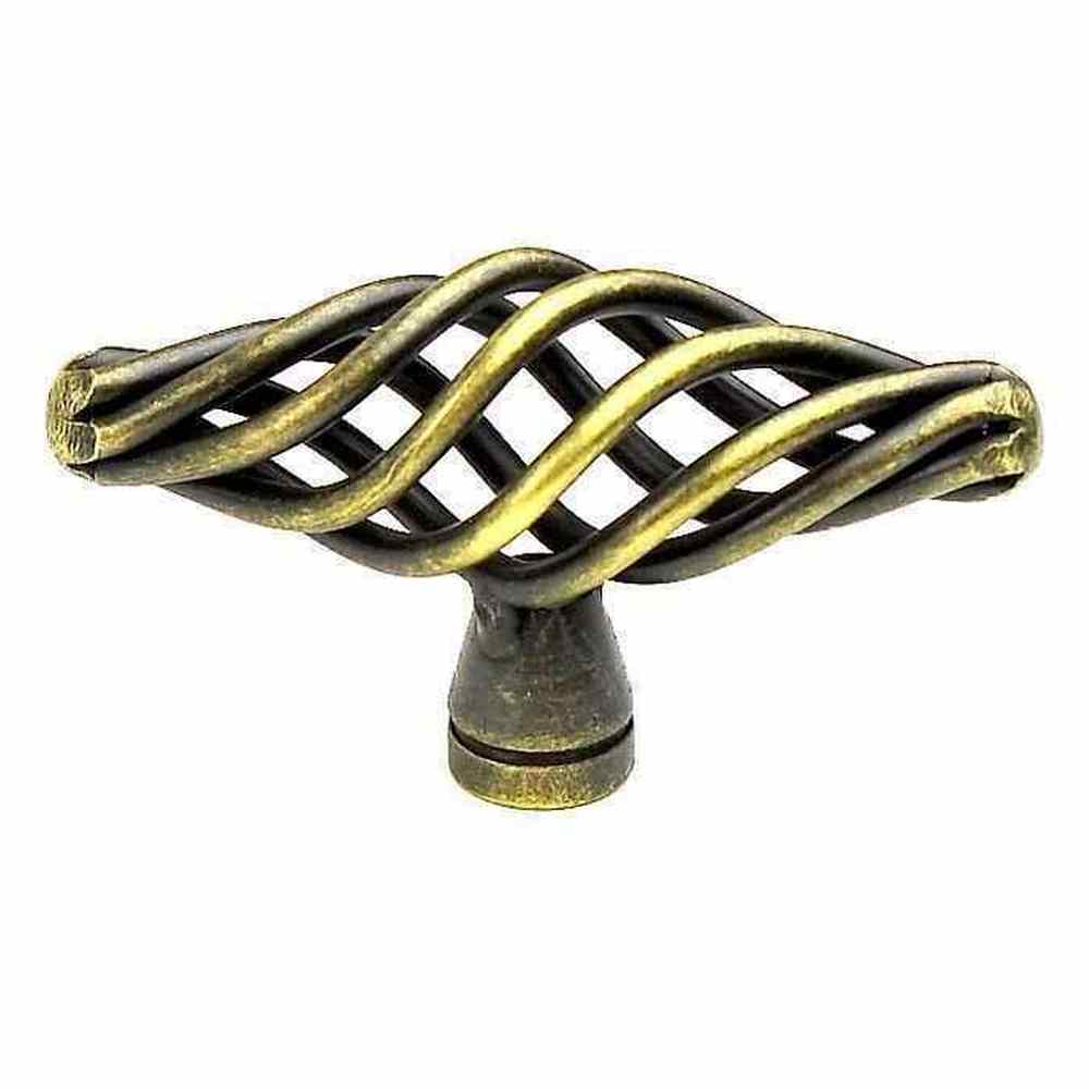 Century Hardware 44002-ABM antique brass cabinet knob
