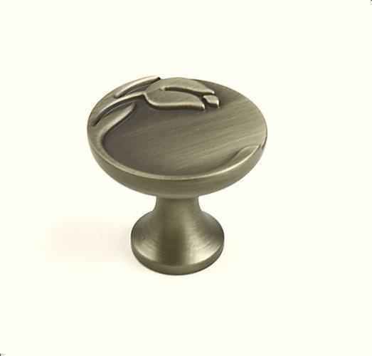 Century Hardware 24215-APH aged pewter hand polished cabinet knob