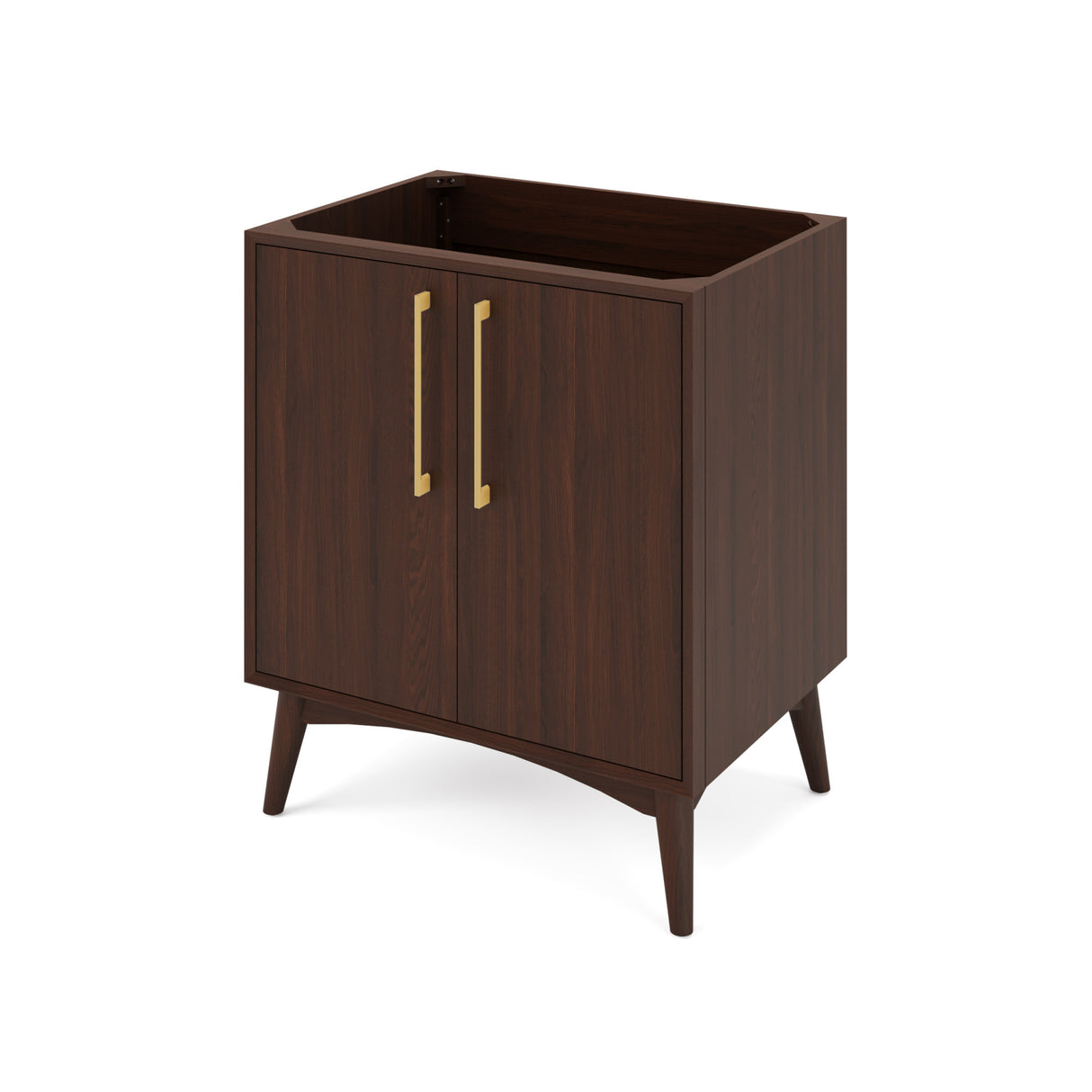 Jeffrey Alexander Dashwood Dark Walnut Single Sink Bathroom Vanity with Blue Limestone Top - Single-Hole Faucet Top - VKITDAS30DWLSR product image 2