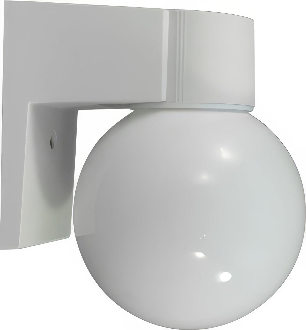 Dabmar Lighting W2820-L9-27K-W white outdoor wall light fixture