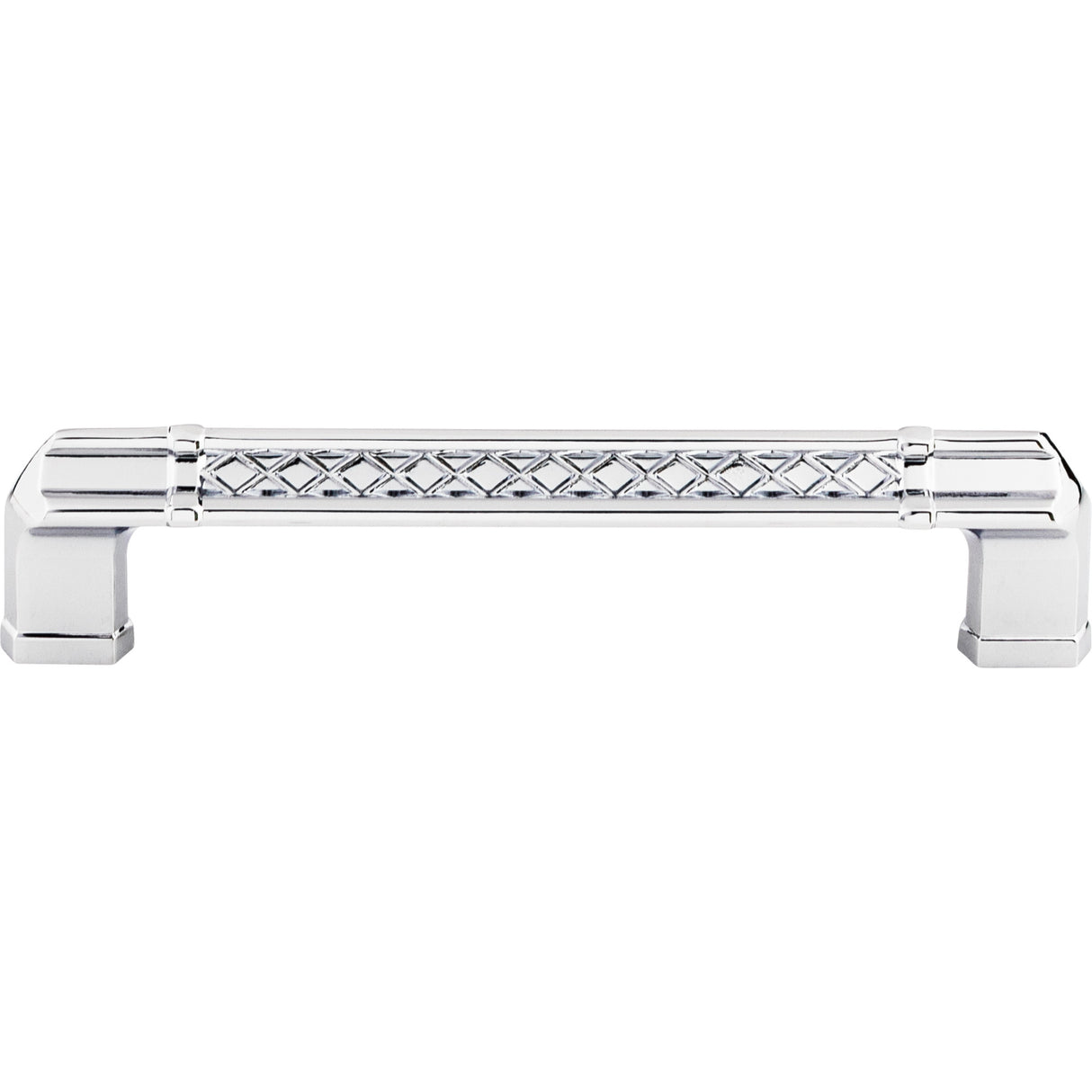 Top Knobs TK206PC Tower Bridge 5" Center to Center Bar Pull Polished Chrome