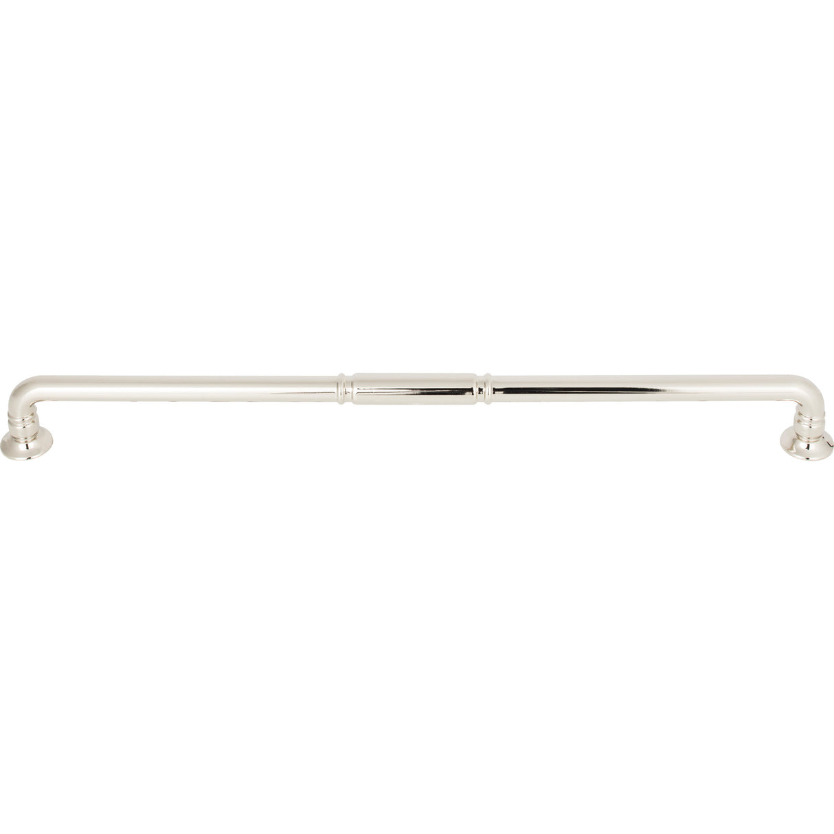 Top Knobs TK1007PN Kent 12" Center to Center Bar Pull Polished Nickel